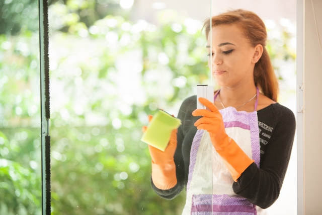 窓掃除をするときのコツ