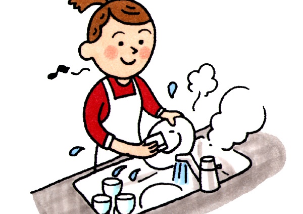 使った食器は毎回洗う
