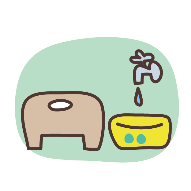 銭湯の桶がケロリン