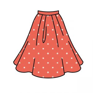 裏起毛素材のパンツやスカート